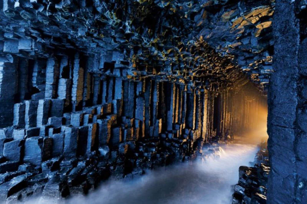 Fingal’s cave Scotland