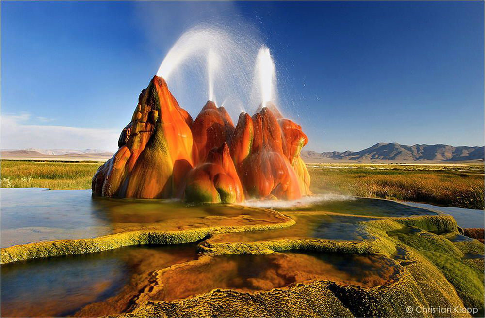 Fly Geyser Nevada